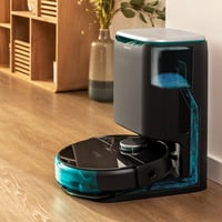 Robot aspirator și mop Cecotec Conga 8090 Ultra T – 12000 Pa, navigație laser, RoomPlan 3.0, perie Jalisco, perie pentru păr de animale, aplicație și 5