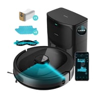 Cecotec Conga 8290 Immortal Ultra Power Home X-Treme robotporszívó önürítő állomással, iTech Laser Eye, 7000 Pa, 280 m2, 10 mód, 3 literes t 1