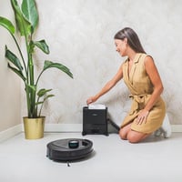 Robotický vysávač Cecotec Conga 8490 Ultimate Ultra Power – Laserová navigácia, 7000 Pa, 2,5 l automatická nádoba na prach, výdrž batérie 170 minút, silikónová kefa 8