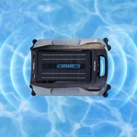 Cecotec Conga Pooldroid AquaSkater Medence Tisztító Robot Felszínhez és Vízvonahoz, Napelemes Töltés, 16h Autonómia, 4,5L Kosár, 187,5μm Szűrő 8
