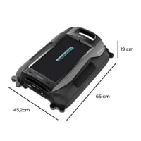 Cecotec Conga Pooldroid AquaSkater Medence Tisztító Robot Felszínhez és Vízvonahoz, Napelemes Töltés, 16h Autonómia, 4,5L Kosár, 187,5μm Szűrő 2