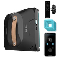 Robotický čistič okien Cecotec Conga Windroid 1390 Double Spray Connected – 3 v 1, dvojitý sprej, 8 režimov, ovládanie cez aplikáciu, dosah 7,5 m 1