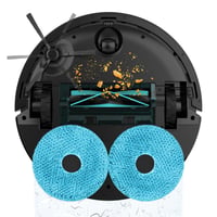 Robotický vysávač a mop Cecotec Conga X50 X-Treme, automatická vyprázdňovacia stanica, laserová navigácia, 15 000 Pa, výdrž batérie 240 minút, základňa s 3 nádržami, aplikácia 2