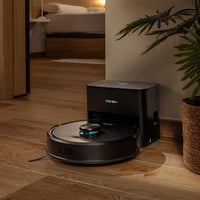 Cecotec Conga Y50 X-Treme robotski usisavač i brisač s bazom za automatsko pražnjenje, laserska navigacija, usisna snaga 5000 Pa, spremnik od 3L, višenamjenska četka, aplikacija 4