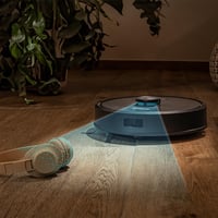 Cecotec Conga Y50 X-Treme robotski usisavač i brisač s bazom za automatsko pražnjenje, laserska navigacija, usisna snaga 5000 Pa, spremnik od 3L, višenamjenska četka, aplikacija 5