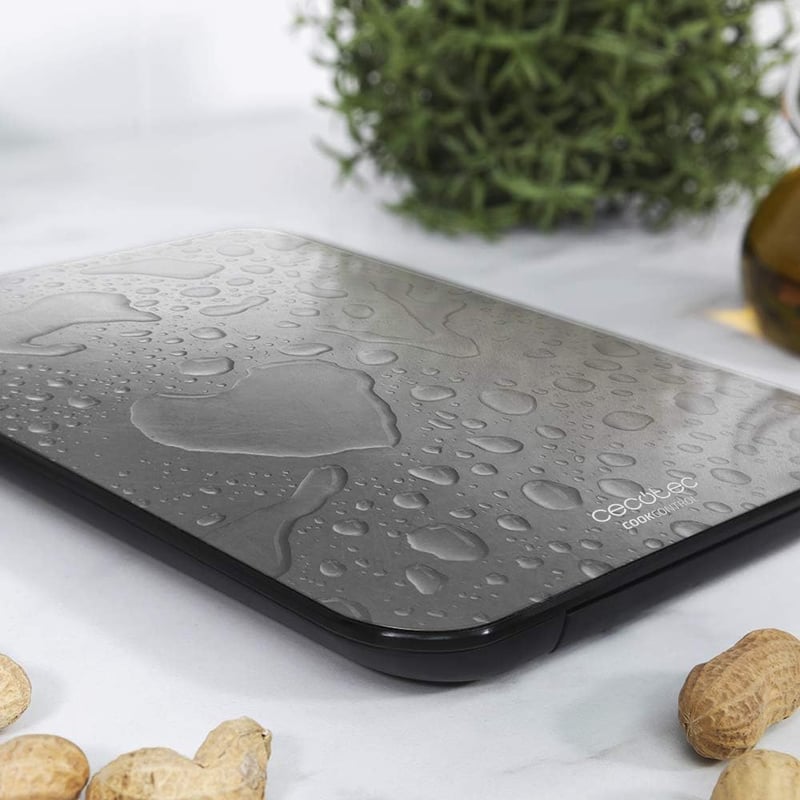 Cecotec Cook Control digitális konyhai mérleg rozsdamentes acél LCD kijelzővel