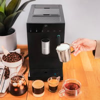 Espressor superautomat Cecotec Cumbia Cremmaet Compact Steam, 1350W, 19 Bar, Thermoblock, 5 trepte de măcinare, Spumator, Autocurațare 9