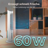 Răcitor de aer evaporativ tip turn Cecotec EnergySilence 2000 Cool, 60W, rezervor 2L, 3 viteze, oscilație 60°, flux de aer 800 m3/h 10