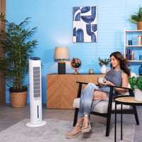 Răcitor de aer evaporativ tip turn Cecotec EnergySilence 2000 Cool, 60W, rezervor 2L, 3 viteze, oscilație 60°, flux de aer 800 m3/h 8