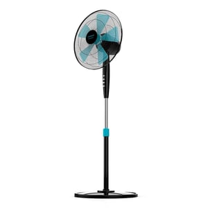 Samostojeći ventilator Cecotec EnergySilence 510, 40 W, promjer 40 cm, 5 lopatica, 3 brzine, podesiva visina 115-135 cm, oscilirajući, bakreni motor, crni