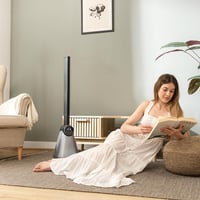 Bezvrtuľový stĺpový ventilátor Cecotec EnergySilence 9890 Skyline, 100 cm, 50 W, dotykový LED displej, diaľkové ovládanie, 3 režimy, 3 rýchlosti, 15-hodinový časovač, oscilácia 40 stupňov 8