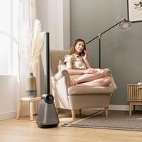 Bezvrtuľový stĺpový ventilátor Cecotec EnergySilence 9890 Skyline, 100 cm, 50 W, dotykový LED displej, diaľkové ovládanie, 3 režimy, 3 rýchlosti, 15-hodinový časovač, oscilácia 40 stupňov 10