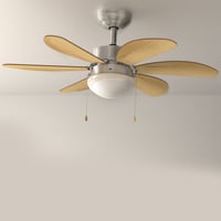 Stropný ventilátor Cecotec EnergySilence Aero 350, 81 cm, 50 W, 6 otočných lopatiek, 3 – bez tienidla (stav: pozri 2. obrázok) 4