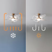 Stropný ventilátor Cecotec EnergySilence Aero 4200 GoldLightWood so svetlom – 106 cm, 53 W motor, 15 W LED, 3 úrovne jasu, diaľkové ovládanie, 5 lopatiek 9