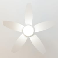 Stropný ventilátor so svetlom Cecotec EnergySilence Aero 4200 LightWood, 106 cm, 53 W motor, 15 W LED, diaľkové ovládanie, 5 lopatiek, 3 rýchlosti, bielo-hnedý 5