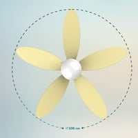 Ventilator de tavan Cecotec EnergySilence Aero 4260 SunLight — defect, pentru piese: nu funcționează, pentru reparat sau pentru piese (stare: vezi a 2-a imagine) 6