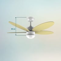 Ventilator de tavan Cecotec EnergySilence Aero 4260 SunLight — defect, pentru piese: nu funcționează, pentru reparat sau pentru piese (stare: vezi a 2-a imagine) 7