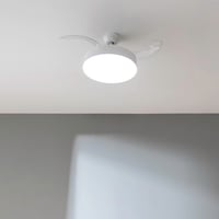 Ventilator de tavan Cecotec EnergySilence Aero 4280 cu pale practice și lampă, 106 cm, 40 W, temporizator, iluminare în 3 culori, funcție vară-iarnă 4