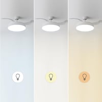 Ventilator de tavan Cecotec EnergySilence Aero 4280 cu pale practice și lampă, 106 cm, 40 W, temporizator, iluminare în 3 culori, funcție vară-iarnă 10