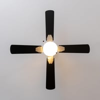 Stropný ventilátor so svetlom Cecotec EnergySilence Aero 450 IronBlack, 50W DC motor, priemer 106 cm, 4 obojstranné lopatky, 3 rýchlosti, letný a zimný režim 4