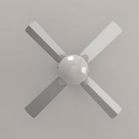 Stropný ventilátor Cecotec EnergySilence Aero 450 so svetlom, 50 W, 4 reverzibilné lopatky 42 palcov, letná a zimná funkcia, 3 rýchlosti 4