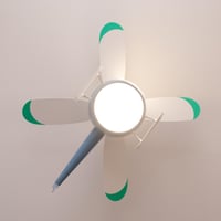 Stropný ventilátor so svetlom Cecotec EnergySilence Aero 4600 Helicopter, 100 cm, 36W DC motor, 32W LED, 4 lopatky, 6 rýchlostí, časovač, zimný/letný režim 5