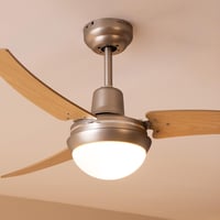 Ventilator de tavan Cecotec EnergySilence Aero 480 cu lampă, telecomandă, 65 W, diametru 106 cm, 3 pale reversibile, finisaj nuc/fag 5