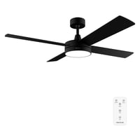 Stropni ventilator Cecotec EnergySilence Aero 5200 Black Line – 132 cm, crni, LED svjetlo, daljinski upravljač, 8-satni timer, 3 brzine, 60 W 2