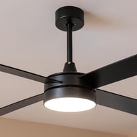 Stropni ventilator Cecotec EnergySilence Aero 5200 Black Line – 132 cm, crni, LED svjetlo, daljinski upravljač, 8-satni timer, 3 brzine, 60 W 6