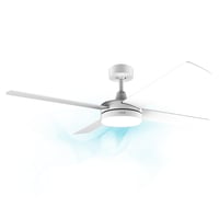 Stropni ventilator Cecotec EnergySilence Aero 5200 White Line s daljinskim upravljačem, LED svjetlom, 132 cm, 60 W, bakreni motor, 3 brzine 1