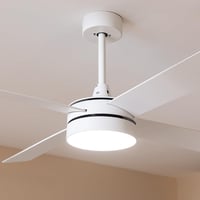Stropni ventilator Cecotec EnergySilence Aero 5200 White Line s daljinskim upravljačem, LED svjetlom, 132 cm, 60 W, bakreni motor, 3 brzine 6