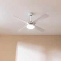 Stropni ventilator Cecotec EnergySilence Aero 5200 White Line s daljinskim upravljačem, LED svjetlom, 132 cm, 60 W, bakreni motor, 3 brzine 3