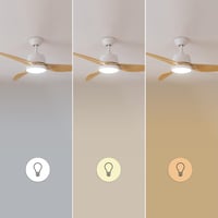 Stropný ventilátor so svetlom Cecotec EnergySilence Aero 5250 LightWood – 62 W jednosmerný motor, priemer 122 cm, 18 W LED, diaľkové ovládanie, 3 rýchlosti 8
