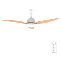Stropný ventilátor so svetlom Cecotec EnergySilence Aero 5250 LightWood – 62 W jednosmerný motor, priemer 122 cm, 18 W LED, diaľkové ovládanie, 3 rýchlosti 1