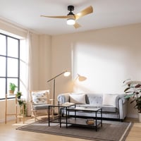 Stropný ventilátor Cecotec EnergySilence Aero 5285 LightWood so svetlom, 132 cm, 40W DC motor, 18W LED, 6 rýchlostí, diaľkové ovládanie, režim zima-leto 4