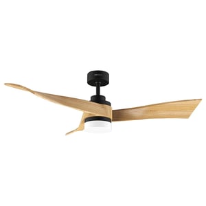 Cecotec EnergySilence Aero 5285 LightWood Stropni ventilator sa svjetiljkom, 132 cm, 40W DC motor, 18W LED, 6 brzina, daljinski upravljač, način rada za zimu i ljeto