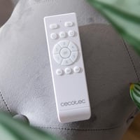 Stropný ventilátor Cecotec EnergySilence Aero 5290 LightWood so svietidlom, 132 cm, 40W DC motor, LED svetlo, diaľkové ovládanie, programovateľný časovač 5