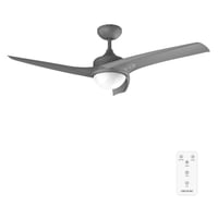 Stropný ventilátor Cecotec EnergySilence Aero 560 – 132 cm, 60 W, 3 lopatky, 3 rýchlosti, diaľkové ovládanie, zimný režim, sivý 3