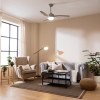 Stropný ventilátor Cecotec EnergySilence Aero 560 – 132 cm, 60 W, 3 lopatky, 3 rýchlosti, diaľkové ovládanie, zimný režim, sivý 4