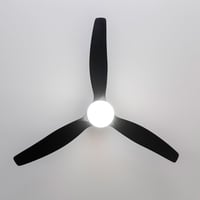 Cecotec EnergySilence Aero 5600 Aqua GoldDarkWood Connected mennyezeti ventilátor lámpával, 132 cm, 40 W, LED 20 W, 3 lapát, 6 sebesség, Wi- 4