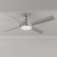 Ventilator de tavan Cecotec EnergySilence Aero 570 cu lampă LED, telecomandă, 60 W, diametru 132 cm, 4 pale, 3 viteze, oțel 3