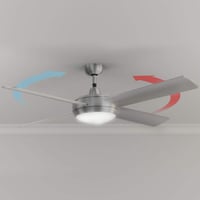 Ventilator de tavan Cecotec EnergySilence Aero 570 cu lampă LED, telecomandă, 60 W, diametru 132 cm, 4 pale, 3 viteze, oțel 4