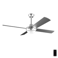 Ventilator de tavan Cecotec EnergySilence Aero 570 cu lampă LED, telecomandă, 60 W, diametru 132 cm, 4 pale, 3 viteze, oțel 1