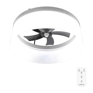 Stropni ventilator sa svjetiljkom Cecotec EnergySilence LampAero 650 White Design, DC motor, 20W, 45W LED, promjer 43 cm, 5 lopatica, 6 brzina, t