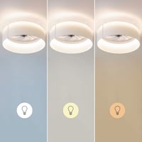 Stropný ventilátor so svetlom Cecotec EnergySilence LampAero 650 White Design, jednosmerný motor, 20 W, 45 W LED, priemer 43 cm, 5 lopatiek, 6 rýchlostí, t 8