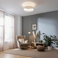 Stropný ventilátor so svetlom Cecotec EnergySilence LampAero 650 White Design, jednosmerný motor, 20 W, 45 W LED, priemer 43 cm, 5 lopatiek, 6 rýchlostí, t 3