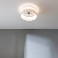 Stropný ventilátor so svetlom Cecotec EnergySilence LampAero 650 White Design, jednosmerný motor, 20 W, 45 W LED, priemer 43 cm, 5 lopatiek, 6 rýchlostí, t 2