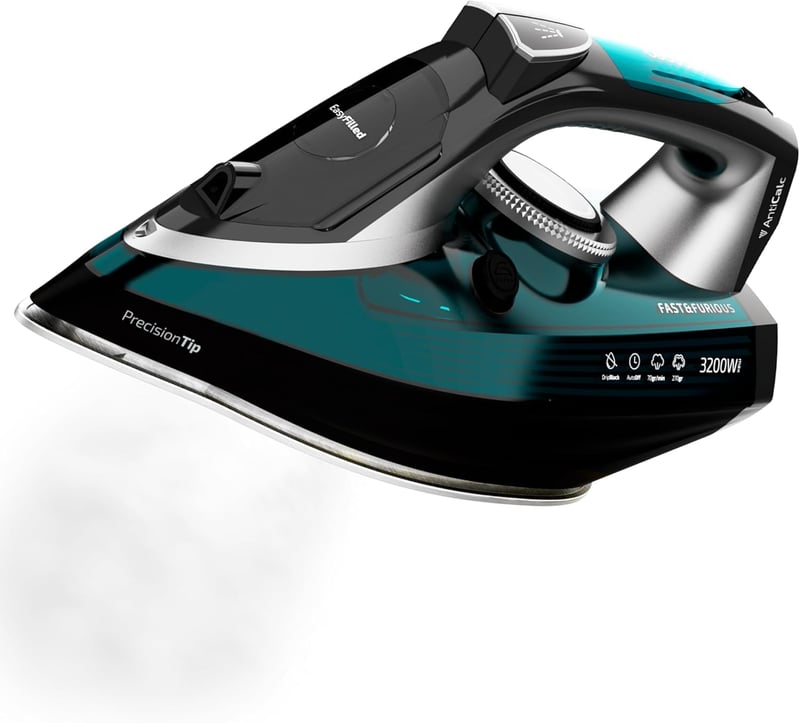 Cecotec Fast & Furious 5060 Ultra gőzvasaló 3200W, 70g/perc folyamatos gőz