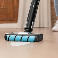 Mop electric Cecotec FreeGo Wash 40W, autonomie 40 minute, rolă absorbantă Wet Jalisco, rezervor de apă curată de 420 ml și rezervor de apă uzată de 150 ml, pulverizare automată 2