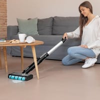 Mop electric Cecotec FreeGo Wash 40W, autonomie 40 minute, rolă absorbantă Wet Jalisco, rezervor de apă curată de 420 ml și rezervor de apă uzată de 150 ml, pulverizare automată 3